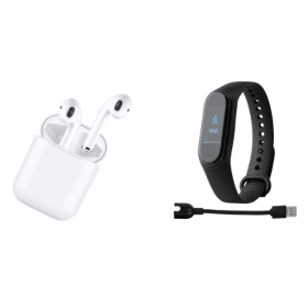 Oferta Casti bluetooth si Brățară fitness m5