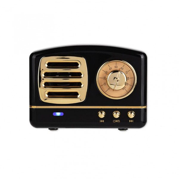 Boxa Portabila Vintage Cu Bluetooth , Cititor USB , Card , Radio