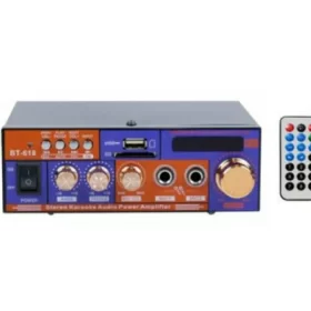 Amplificator audio cu Bluetooth pentru Karaoke BT-618 si citire USB -MicroSD