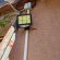 Proiector solar 120 LED COB senzor de lumina si miscare, negru ip 65