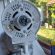 Ventilator cu picior JRH, 40 W, 3 viteze, 3 moduri ventilare, Alb