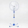 Ventilator cu picior JRH, 40 W, 3 viteze, 3 moduri ventilare, Alb
