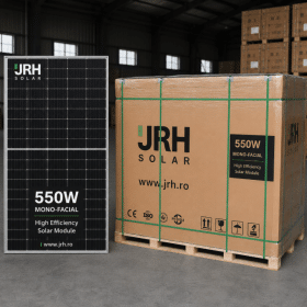 Palet 37 buc panou fotovoltaic monocristalin 550W JRH Solar