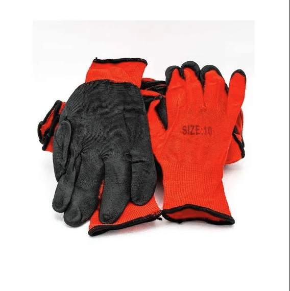 Manusi de protectie acoperite cu latex, marimea 10 - imagine 3