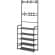 Cuier haine cu suport pantofi, 5 rafturi, 80 x 29.5 x 172 cm