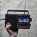 Radio portabil 901UR cu AM, FM, SW 1-9, player USB, microSD, acumulator integrat, rosu.