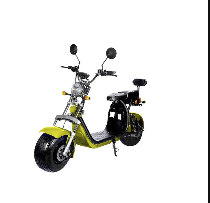 Scuter electric motor 1500w acmulator 20ah 60w JRH, 2 locuri GALBEN, viteaza 25km/h