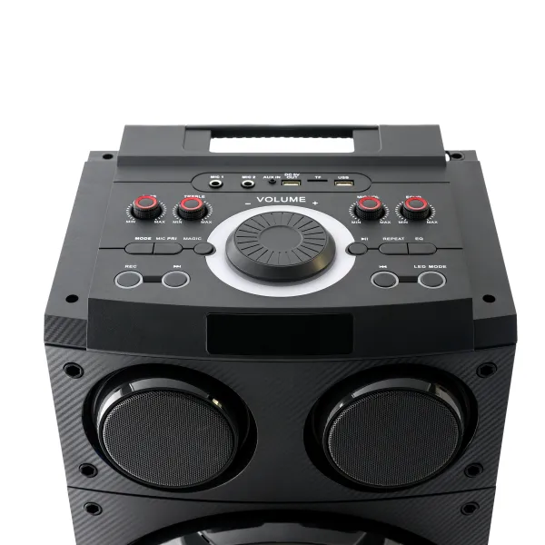 Cumpara Set boxe active 3321 Jrh 2 microphone wireless cel mai