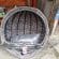 Fotoliu de gradina suspendat Havana, perne moi, structura metalica, tesatura solida, sustine pana la 150 kg, gri