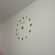 Ceas de perete 3D, auriu, 100 cm, XXL, design modern