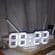 Ceas digital cu ecran LED si cifre mari, LTC04 3D