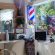 Sigla Barber Shop Reclama luminoasa frizerie Barber Pole 85 cm
