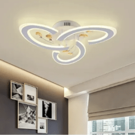 Lustra LED 104W Cristal Cu 3 Elemente