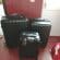 set Valize de călătorie Trolere 20/24/28inch cu roți negru