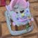 Premergator,6 luni+, scaun reglabil little bird roz 6 rotii