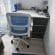 Scaun de birou ergonomic JRH, Mesh, alb albastru