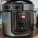 oala electrica sub presiune 6l, 900W, 15 programe, negru-argintiu