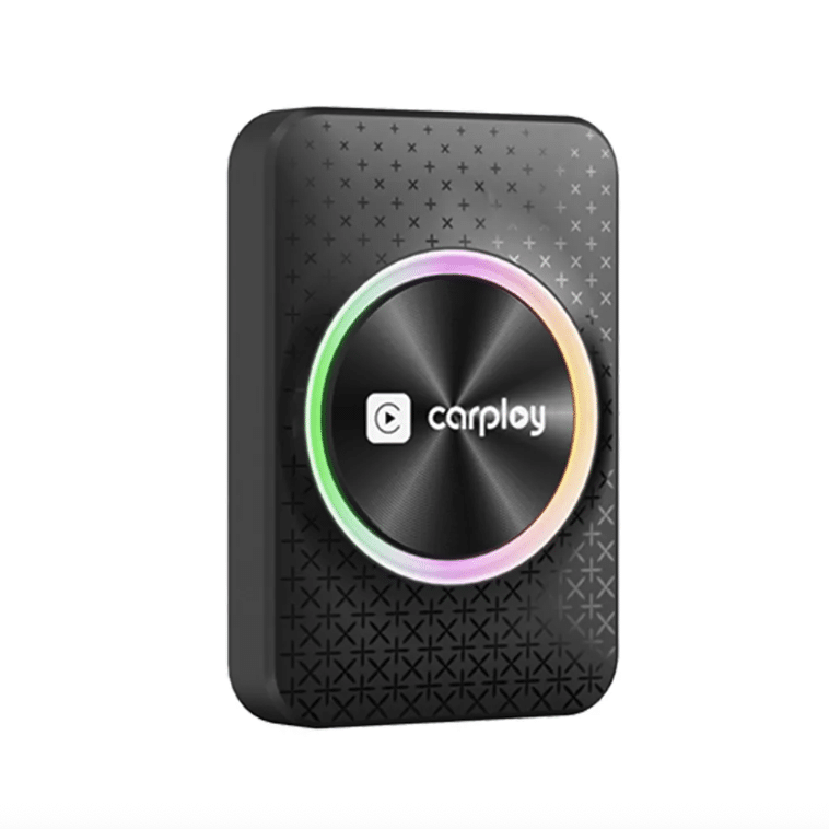 Adaptor CarPlay & Android Auto Wireless 2 în 1, USB & USB-C, Compatibil Apple și Android, Plug & Play, Negru