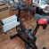 Bicicletă Fitness Staționară BUZ, 5 Trepte, Volantă 6kg, Greutate Suportată 110kg, Reglabilă – Negru/Roșu