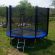 Trambulina copii cu plasa de protectie 244 X 220 cm, 120 kg