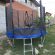 Trambulina copii cu plasa de protectie 244 X 220 cm, 120 kg