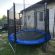 Trambulina copii cu plasa de protectie 244 X 220 cm, 120 kg