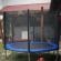 Trambulina copii cu plasa de protectie 244 X 220 cm, 120 kg