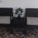 Set mobilier terasă și grădină 3 piese, tehnorattan negru cu perne impermeabile și masă compactă