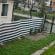 Plasa umbrire Alb-Verde, 2 x 10 M, Umbrire 80%,