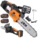Drujba electrica JRH cu lant 12 inch, cu 2 Acumulatori, 48V, Lithium, 4800rpm, 305mm