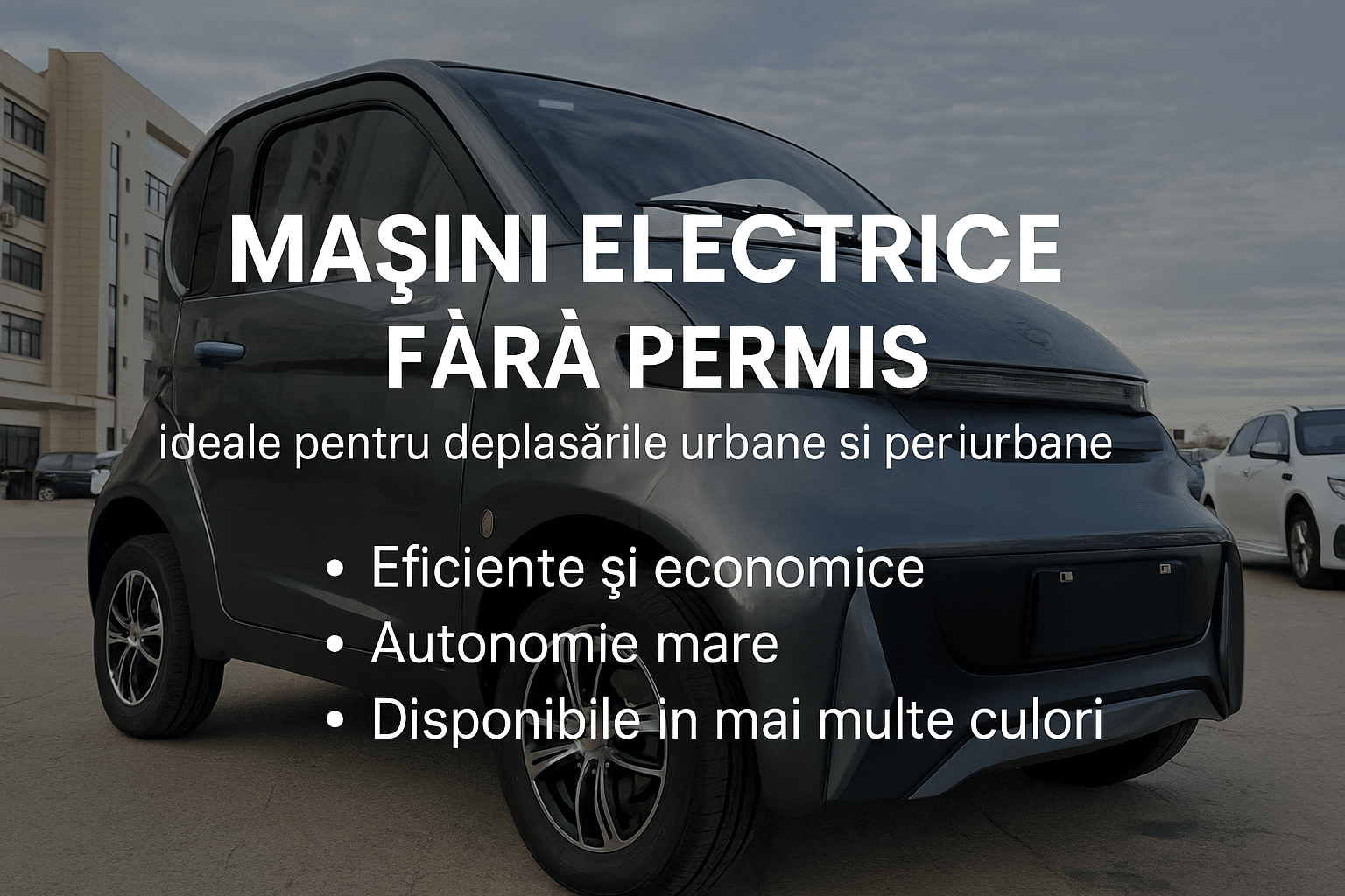 Masini Electrice fara Permis