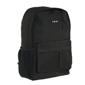 Ghiozdan școală cu 5 fermoare, culoare negru, material Oxford, 16l