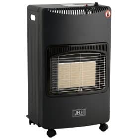 Soba pe gaz GPL , aprindere piezo-electrica, 4200W, roti, Negru