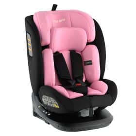 Scaune auto roz little bird 0-20kg rotativ 360 cu isofix cu pozitie de somn