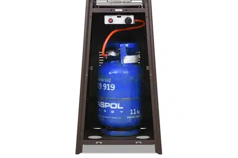 incalzitor terasa gaz piramidă jrh, negru - imagine 4