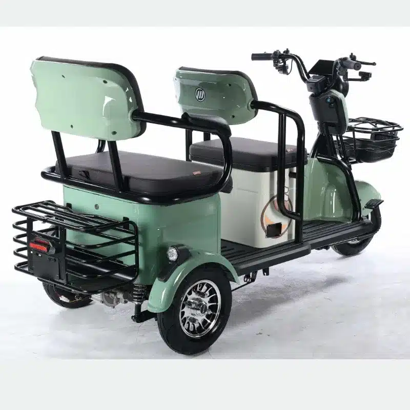Triciclu Electric V6 – 1000W, Limitat 25 km/h, Fără Permis și Fără Înmatriculare - imagine 2