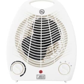 Aeroterma electrica 2000W cu termostat si ventilație aer rece, protectie la supraincalzire