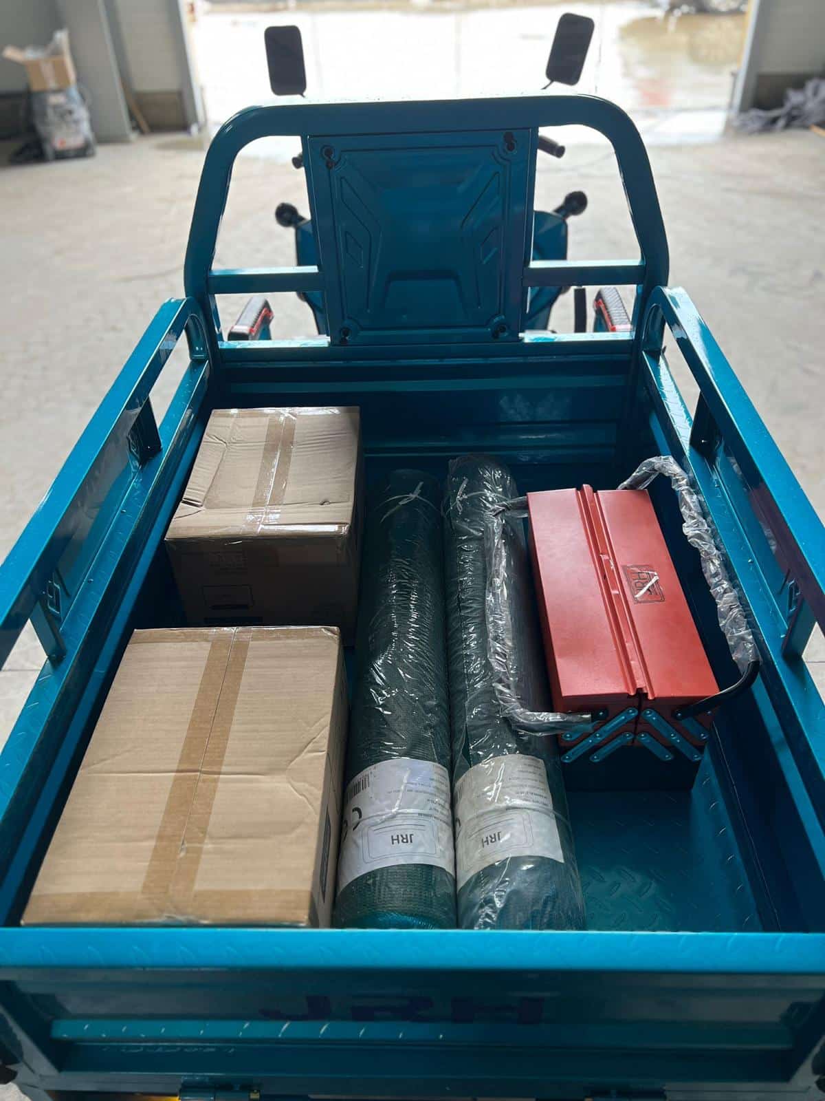 Triciclu Electric Cargo T3 – 1300W, Limitat 22 km/h -Baterie Li-ion 72V 20Ah - imagine 2