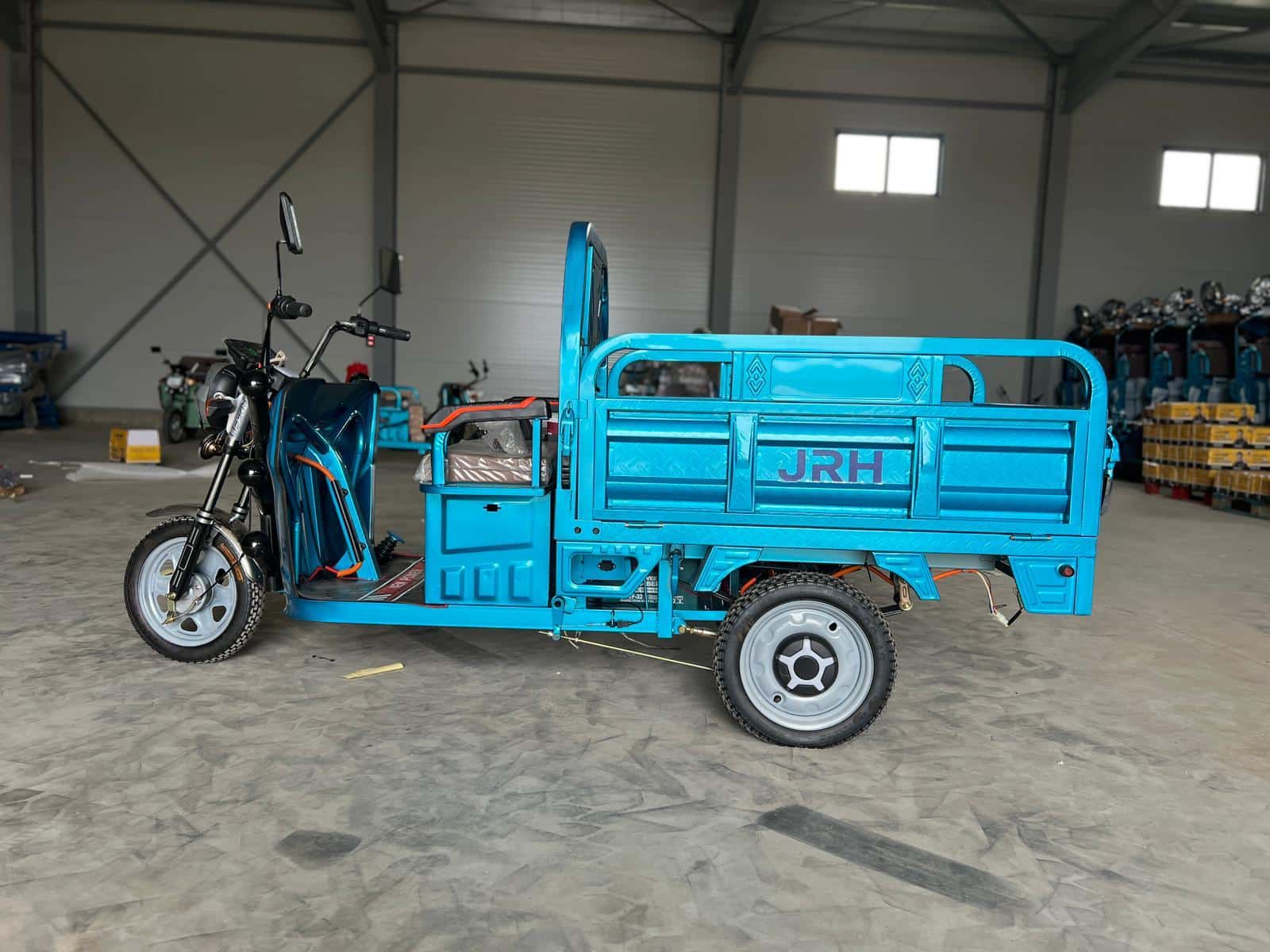 Triciclu Electric Cargo T3 – 1300W, Limitat 22 km/h -Baterie Li-ion 72V 20Ah - imagine 8