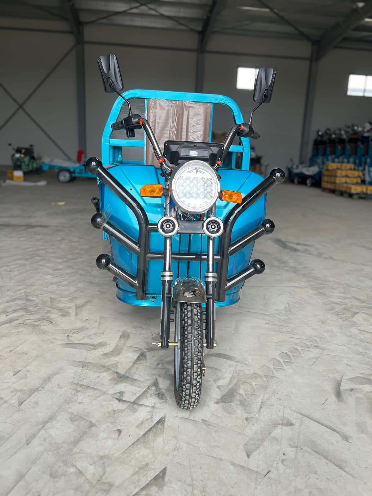 Triciclu Electric Cargo T3 – 1300W, Limitat 22 km/h -Baterie Li-ion 72V 20Ah - imagine 10