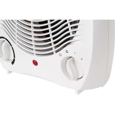 Aeroterma electrica 2000W cu termostat si ventilație aer rece, protectie la supraincalzire - imagine 3