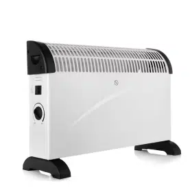 Incalzitor electric Jrh, 2000W, 3 trepte de putere, termostat, 340x140x570 mm, alb