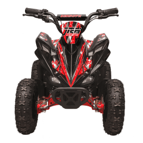 Atv electric 800W, viteza limitata de 25 km/h, Automată, rosu