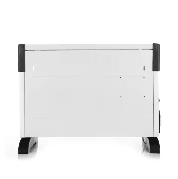 Incalzitor electric Jrh, 2000W, 3 trepte de putere, termostat, 340x140x570 mm, alb - imagine 3