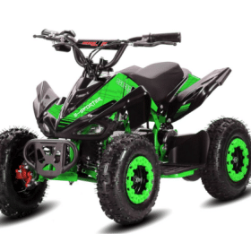 Atv electric 800W, viteza limitata de 25 km/h, Automată, verde