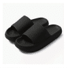 Șlapi negri din spumă EVA Ultra Ușori & Super Confortabili