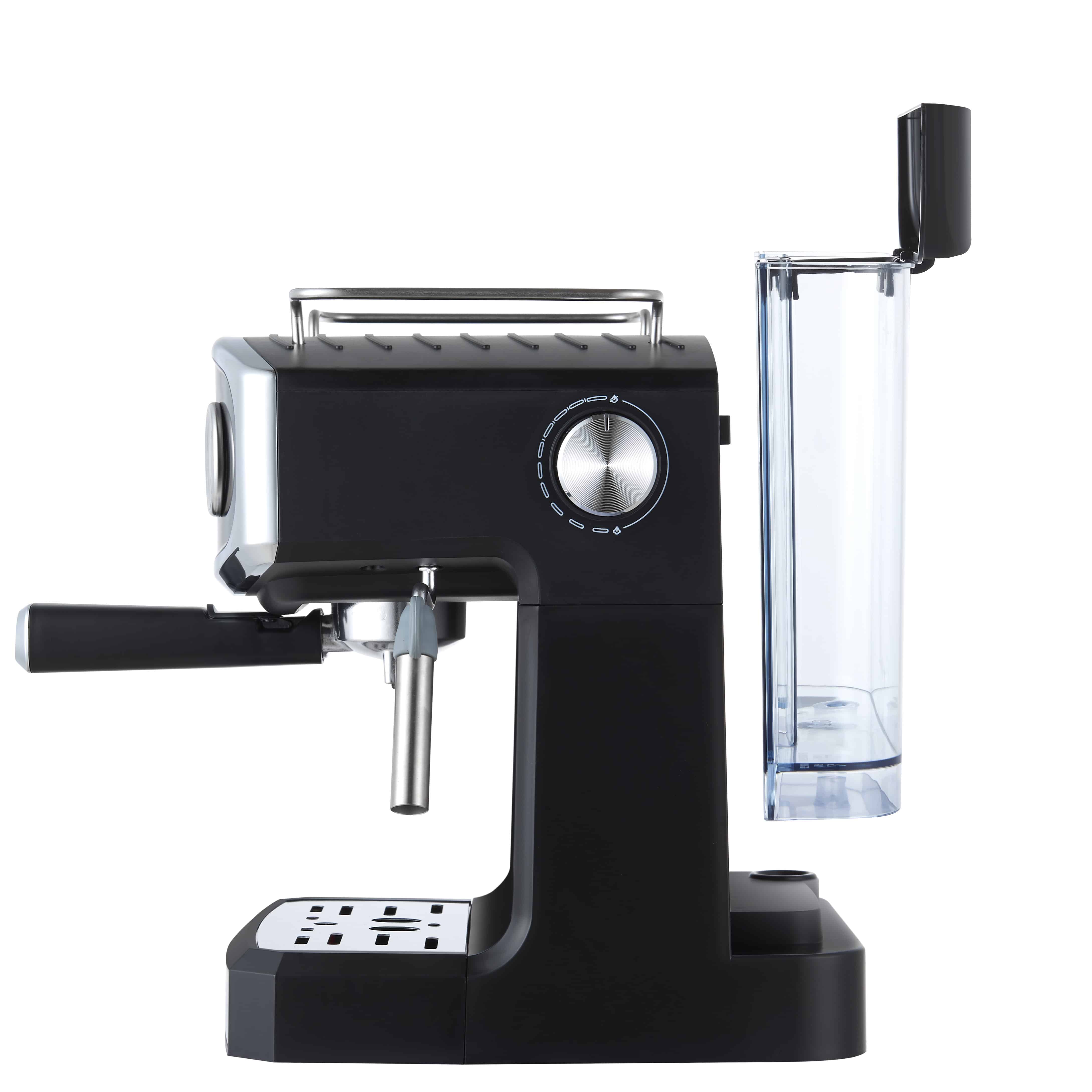 Espressor Negru,20 Bar, 1.6 l, 850 W, Design Retro, semi automat - imagine 3