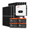 Pachet fotovoltaic solar 6Kw autorizat anre 10 panouri 550w, invertor 6kw hybrid, acmulator 5kw