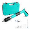 Pistol Cuie Manual, Fixare Beton Lemn Fier, 5 Trepte Ajustabile, Lungime Cuie 27mm, Unibox