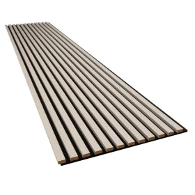 Panou riflaj acustic decorativ cu design OAK-1649S, MDF, 2900x600x21 mm